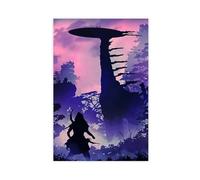 XIAGN Poster Horizon Zero Game sur toile pour décoration de chambre à coucher, bureau, chambre, cadeau (40 x 60 cm)
