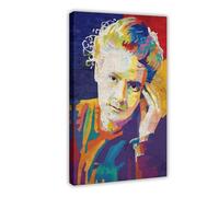XIAGN Poster Marie Curie (2) sur toile - Décoration murale pour salon, chambre à coucher - 60 x 90 cm