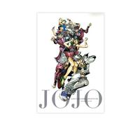 XIAGN Poster sur toile Anime JoJo's Bizarre Adventure 5 - Décoration pour chambre à coucher, bureau, chambre - Cadeau - 30 x 45 cm