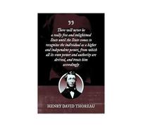 XIAGN Poster sur toile avec citations de Henry David Thoreau « There Will Never Be A Really Free » - Décoration murale pour salon, chambre à coucher - 30 x 45 cm