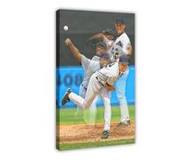 XIAGN Poster sur toile Mariano Rivera - Décoration murale pour salon, chambre à coucher - 50 x 75 cm