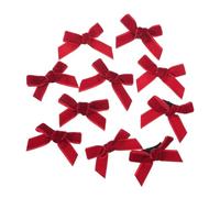 XIAHIOPT Lot de 10 petites épingles à cheveux en forme de nœud en peluche pour filles