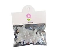 XIAHIOPT Lot de 6 barrettes à cheveux colorées en forme d'étoile en métal pour adolescents