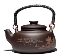 XIALON Théière chinoise avec filtre en argile violet 600 ml