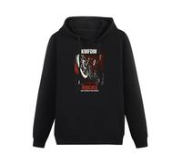 XIANG LIU JI KMFDM Rocks Milestones Reloaded Black Men's Hooded Unisex Sweatshirt 3XL