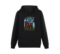 XIANG LIU JI Krokus to Rock Or Not to Be Black Men's Hooded Unisex Sweatshirt L