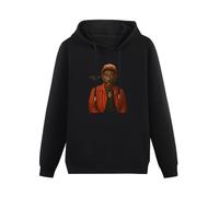 XIANG LIU JI Lee Scratch Perry Reggae Icon Jamaica Dub Lovers Rock Disco Devil Black Men's Hooded Unisex Sweatshirt M