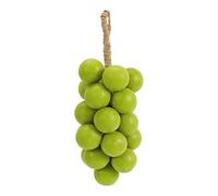 XiangAmei Savon de bain en forme de raisin fait à la main, savon de bain d'aromathérapie naturel, motif de fruits verts décoratifs, format voyage, emballage cadeau, 20 pièces, 500 g