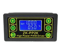 XIANGBEI LGQ ZK-PP2K PWM Contrôleur de Vitesse de Moteur CC Régulateur de Cycle de Service de fréquence Interrupteur réglable Gradateur de LED d'impulsion numérique 2 Modes Convertisseur de Carte