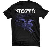 XiangGuFeiNiuWei Integrity Scorched Earth T-Shirt New! Relapse Records TS Unisex 100% Cotton Short-Sleeve T-Shirts Black XXL
