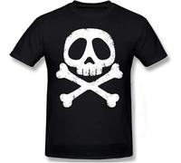 XiangGuFeiNiuWei Shirt Space Pirate Captain Harlock Arcadia Kei Yuki Manga Ment Shirts Tops Roupas Masculinas Unisex Short Sleeve T-Shirt Black S