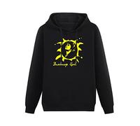 XiangGuFeiNiuWei Viktor Tsoi Виктор Цой Группа Кино Kino Rock Band Russian Soviet USSR Unisex Hoody with Pocket Black XXXL