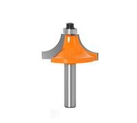 Xianglaa-bit de routeur, Ronde sur Bordures Toupie, Nettoyage Trimmer Mill extrémité Droite 1pcs Flush Trim, 8 mm Bit Shank Bois routeur, Haute qualité (Cutting Edge Length : 8X38)
