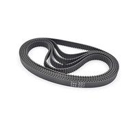 Xianglaa-courroie de distribution Courroie de chronométrage synchrone 2MGT 2MGT 2M 2GT 2GT, longueur de pas 230/232/240/242/244, largeur 3/6 / 9 / 15mm, dents 115/116/120/121/122 GT3 fermées Taille pr