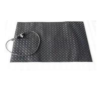 XIANGMUN Tapis de fonte de neige permanent avec chaîne USB 110 V - Tapis en caoutchouc imperméable pour une utilisation intensive - Coussin chauffant permanent en caoutchouc pour une utilisation en