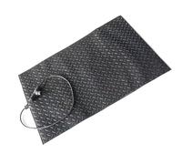 XIANGMUN Tapis de fonte de neige permanent avec chaîne USB 110 V - Tapis en caoutchouc imperméable pour une utilisation intensive - Coussin chauffant permanent en caoutchouc pour une utilisation en