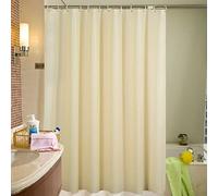XIANGPEIFBH Rideau de Douche Moderne Rideaux de Bain imperméables de Couleur Unie avec Crochet écrans de Bain durables lavables décor de Salle de Bain à la Maison 75x190cm/29x75in(WxH)