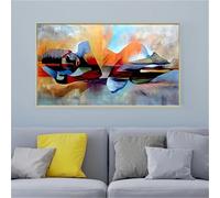 XIANGPEIFBH Tableau sur toile, portrait, peinture murale, décoration intérieure, art mural pour salon, images et représentations de corps de femme sur toile 60x120cm(24x47inch) sans cadre