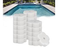 XIANGPICA Paquete de 18 Esponjas Reutilizables Absorbentes de Aceite, Filtro de Espuma Para Piscinas, Limpiador de Espuma Para Suciedad, Accesorios Para Piscinas Exteriores