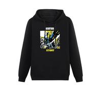 XIANGSHE KMFDM Xtort 1996 Industrial Music Industrial Rock Industrial Metal Men Sweatshirts Graphic Mens Cotton Casual Black Hoodies S