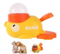 XIANGSHI Duck Cat Treat Dispenser Toy, Treat Slot Machine for Cats, Dog Cat Slot Machine Treat Dispenser, Interactive Duck-Shaped Puzzle Feeder for Dogs, Interactive Slow Feeder Toy (1PCS)