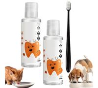 XIANGSHI PawBright Dental Plus, Paw Bright Dental Water Additive for Cat Dog, Odorless & Flavorless Formula to Fight Tartar, Promote Healthy Gums & Freshen Breath (for Cat,2*Pcs)