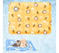 XIANGSHI Pet Cooling Mat for Dogs Cats, 2025 New Dog Cooling Mat Indoor & Outdoor, Washable and Portable PetCooling Pad for Dogs, Ice Bed Suitable for All Types of Pets (Color-D,L(19.7 * 23.6in))