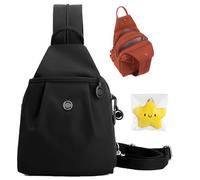 XIANGSHI Waterproof 2-Way Commuter Bag, 2025 New Convertible Backpack Tote, Anti-Theft Crossbody Bags for Women, Switch Between Shoulder Bag and Backpack, Lightweight & Durable (Black)