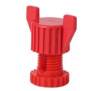 XiangXin Vis de Fixation de Cage de Poulet en Plastique équipement de Fixation fenêtre de Ventilation écrou à vis Ensemble vis en Plastique, Ensemble d'écrou à vis, pour(Red 20PC
