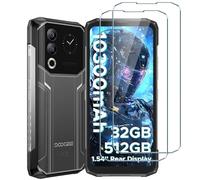 Xiangyun 2 Pièces Verre Trempé pour Doogee Blade 20/Blade 20 Turbo/Blade 20 Ultra (6.6") Protecteur D'écran Transparent Ultra HD Clair Glass Protecteur Vitre Film trempé Protection Membrane