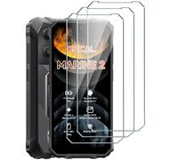Xiangyun 3 Pièces Verre Trempé pour Oscal Marine 2 (6.56") Protecteur D'écran Transparent Ultra HD Clair Glass Protecteur Vitre Film trempé Protection Membrane