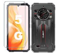 Xiangyun Coque pour Cubot Kingkong 11 Etui avec Film de Verre Trempé Protection écran, Transparent Anti-Vibration et Glisse Silicone Bumper TPU Souple Cover Housse Clear Case (6.72")