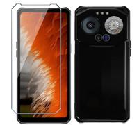 Xiangyun Coque pour IIIF150 B3 Cover avec 1 pièce Protection écran Verre Trempé - Silicone Bumper Noir Gel TPU Souple Housse Etui Protection Case (6.6")