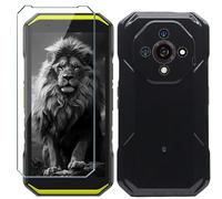 Xiangyun Coque pour Ulefone Armor X32/X32 Pro Cover avec 1 pièce Protection écran Verre Trempé - Silicone Bumper Noir Gel TPU Souple Housse Etui Protection Case (6.56")