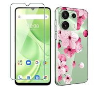 Xiangyun Coque pour Umidigi G9T/G9C/G9A/G9 Etui avec Film de Verre Trempé Protection écran, Transparent Anti-Vibration et Glisse Silicone Bumper TPU Souple Cover Housse Case (6.75" WM113)