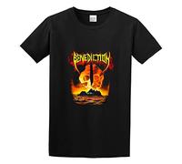XiangZai Benediction Subconscious Terror 1990 Album Cover Unisex 100% Cotton Short-Sleeve T-Shirts Black M