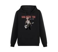 XiangZai Bulletproof Samantha Fish Kill Or Be Kind Hoody Unisex Long Sleeve Hooded with Pocket Black XL