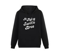 XiangZai Gram Parsons Flying Burrito Bros Hoody Unisex Ptinted Hoodies Long Sleeve Men's Hooded with Pocket Black XXXL