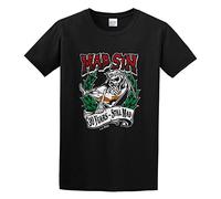 XiangZai Mad Sin 30 Years Still Mad Unisex 100% Cotton Short-Sleeve T-Shirts Black XL