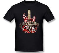 XiangZai Men's V_an Ha-Len Cotton Lightweight Classical Vintage Short Sleeve T-Shirt