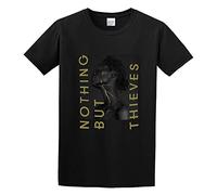 XiangZai Nothing But Thieves Broken Machine Unisex 100% Cotton Short-Sleeve T-Shirts Black L
