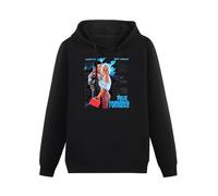 XiangZai True Romance 90S Poster Action Movie Film Hoody Unisex Long Sleeve Hooded with Pocket Black S
