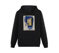 XiangZai Ultravox Rage in Eden Retro Vintage Hoody Unisex Ptinted Hoodies Long Sleeve Men's Hooded with Pocket Black XXXL