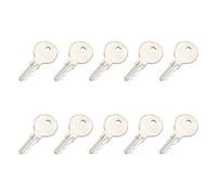 Xianhaoparts 20-0101 CH751 Lot de 10 clés universelles compatibles avec les boîtes à outils Ford Cargo Vans, boîtes latérales, camping-cars, portes pop-up bateaux, vitrines