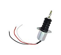 Xianhaoparts Électrovanne d'arrêt de carburant 12 V AM102863 AM124379 AM124377 compatible avec tracteur John Deere 655 755 756 Chargeuse compacte 375 570 575 675 675B 3375 Tracteur de jardin F915 925