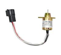 Xianhaoparts Solénoïde d'arrêt de carburant 12 V 119233-77932 1503ES-12S5SUC12S compatible avec John Deere Dozer 550G 570LXT Crawler 650G 660 686G Compatible avec moteur Yanmar 2TNV56 2TNV70 3TN66L