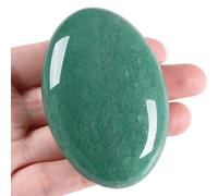 XIANNVXI Pierre de Paume Pierre Naturelle Aventurine Verte Cristaux Thérapeutique pour Guérison Méditation Relaxation Décoration