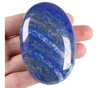 XIANNVXI Pierre de Paume Pierre Naturelle Lapis Lazuli Cristaux Thérapeutique pour Guérison Méditation Relaxation Décoration