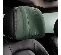 XIANTENG Oreiller de Cou Voiture Premium pour Seat Ibiza IV 6J5, 6P1 2008-2017 Repose Tête Ergonomique Daim Mousse à Mémoire de Forme Longs Trajets, Dark Green