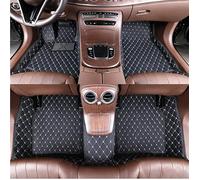 XIANTENG Tapis de Voiture sur Mesure pour Citroën C5X 2021-2025 Cuir Écologique Premium Imperméable Protection Intérieure Toutes Saisons Trajet,Black Beige